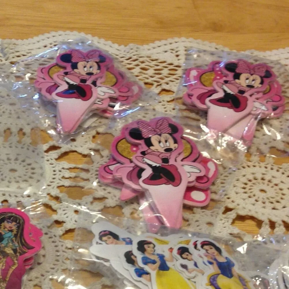 Party Supplies, cupcake toppers for home goods or store bought